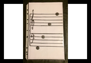 Piano Lesson Magnet Board